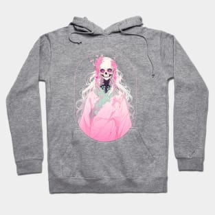 Kawaii Blossom Skeleton Hoodie